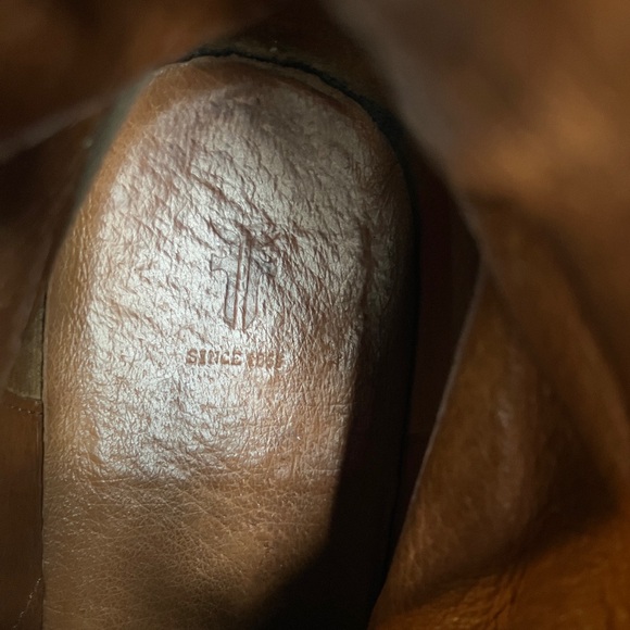 Frye Julie Hook Combat Boot - Forest Oiled Suede 8 - Picture 12 of 12